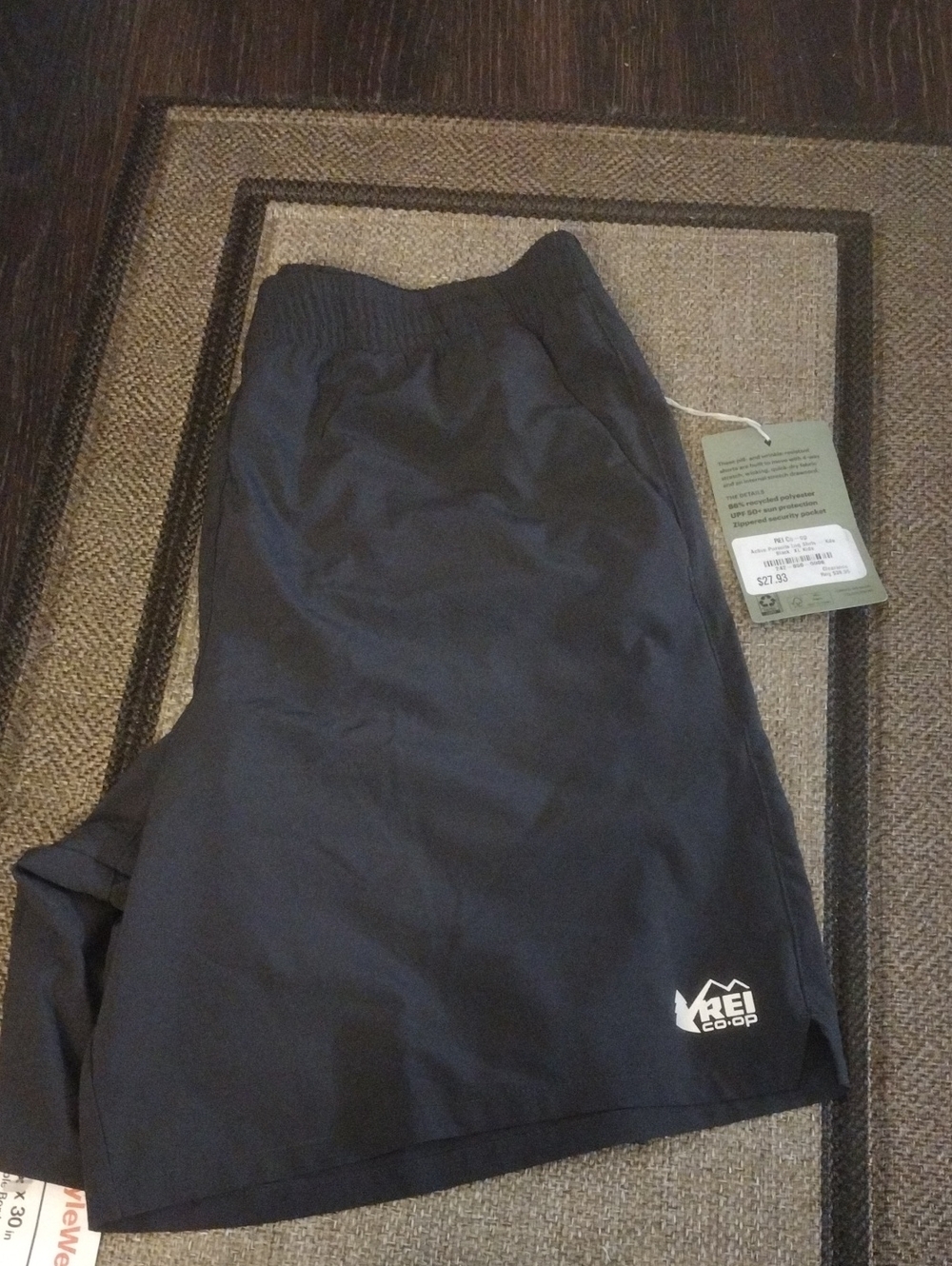 REI Black Kids' Outdoor Shorts